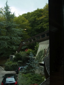 Hotel Giubileo in all its verdant glory